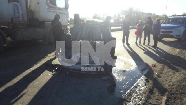 El accidente tuvo lugar en avenida de la Constitución.